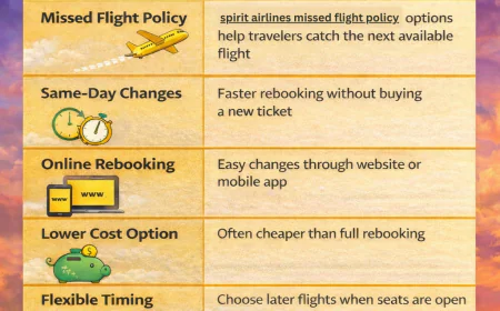 Top Benefits of Spirit Missed Flight Rebooking Options