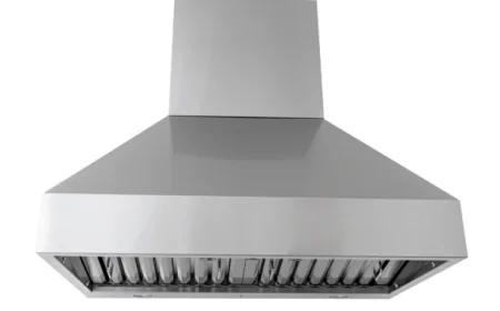 Stainless Steel 60 Inch Vent Hood With Quiet, Reliable Operation