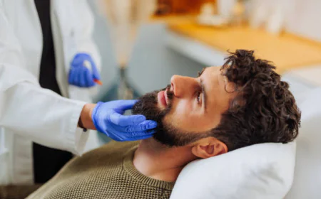 Beard Hair Transplant in Dubai Using DHI Advanced Method