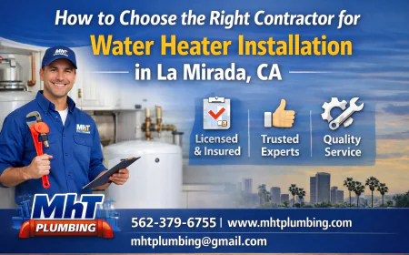 How to Choose the Right Contractor for Water Heater Installation in La Mirada, CA - MhT Plumbing