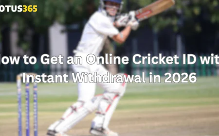 How to Get an Online Cricket ID with Instant Withdrawal in 2026