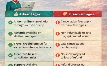 Cathay Pacific Cancellation Policy Explained in 5 Simple Points