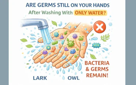 Are Germs Still on Your Hands After Washing With Only Water?