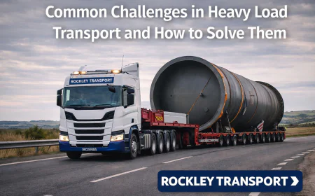 Common Challenges in Heavy Load Transport and How to Solve Them