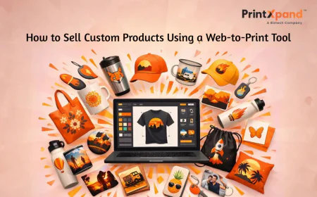 How to Sell Custom Products Using a Web-to-Print Tool