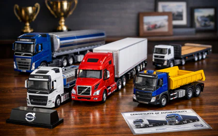 Volvo Scale Model Trucks: Modern Engineering in Detailed Miniature Form