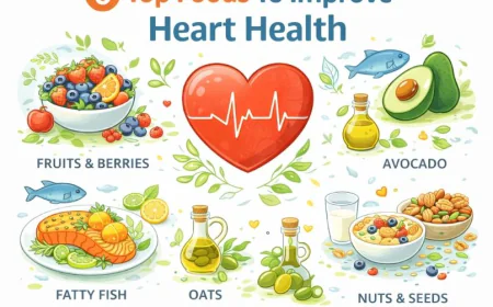 6 Top Foods To Improve Heart Health
