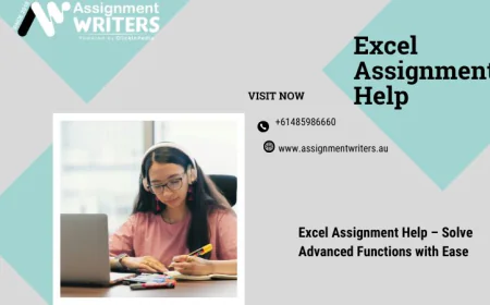 Excel Assignment Help – Solve Advanced Functions with Ease