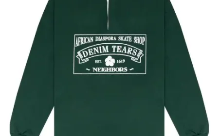 Denim Tears Sweatshirt A Powerful Blend of Style and Story