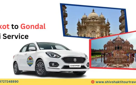 Rajkot to Gondal Taxi Service: A Perfect Day Trip Covering Top Gondal Sightseeing Places