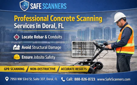 Professional Concrete Scanning Services in Doral, FL