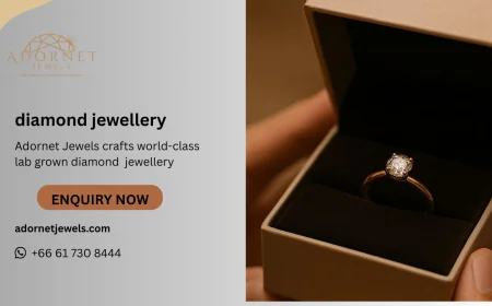 Elegant Diamond Jewellery by Adornet Jewels