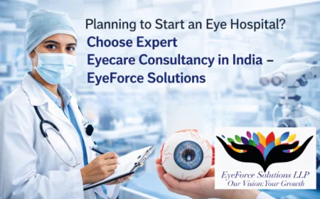 Planning to Start an Eye Hospital? Choose Expert Eyecare Consultancy in India – EyeForce Solutions