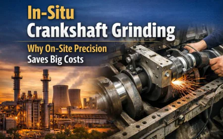 In-Situ Crankshaft Grinding: Why On-Site Precision Saves Big Costs