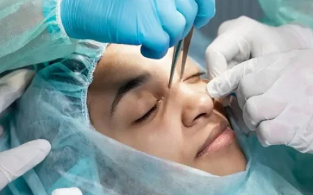 إرشادات العمر جراحة تجميل الأنف