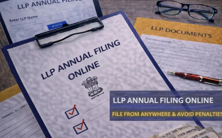 LLP Annual Filing Online – Complete Guide to ROC Compliance for Limited Liability Partnerships