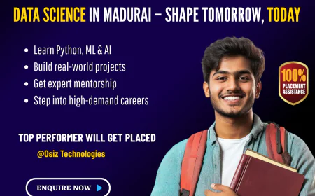 Launch Your Tech Career with Data Science Training in Madurai