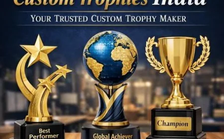Custom Trophies in India: Crafted with Precision by Precious3D