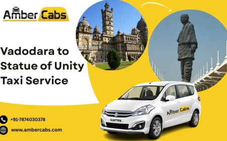 Book Vadodara to Statue of Unity Taxi Service for Family Trip & Sightseeing @AmberCabs