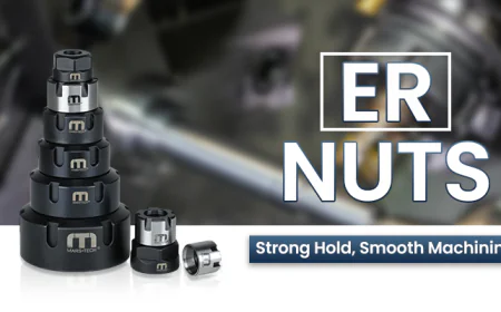 Collet Nut for CNC Machine – Strong & Precise Clamping