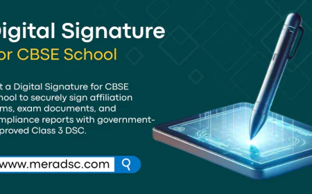 Digital Signature for School Affiliation, CBSE Portal & Compliance