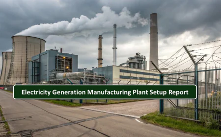 Electricity Generation Manufacturing Plant Setup Cost 2026: Machinery, Raw Materials & Financial Analysis