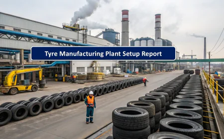 Tyre Manufacturing Plant Setup Guide 2026: Project Report, Machinery Cost, & Profitability
