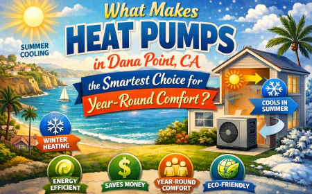 What Makes Heat Pumps in Dana Point, CA the Smartest Choice for Year-Round Comfort?