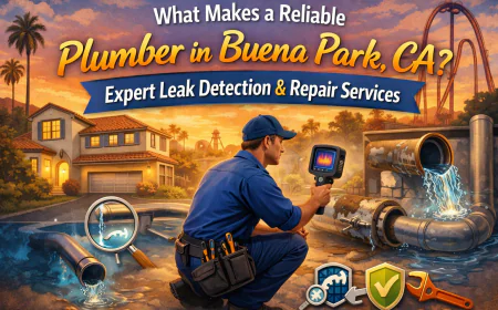 What Makes a Reliable Plumber in Buena Park, CA? Expert Leak Detection & Repair Services