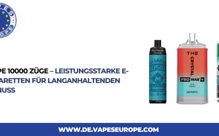 Vape 10000 Züge – Leistungsstarke E-Zigaretten für langanhaltenden Genuss