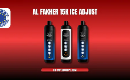 Al Fakher 15K Ice Adjust : La Révolution des Puffs Jetables à Fraîcheur Personnalisable