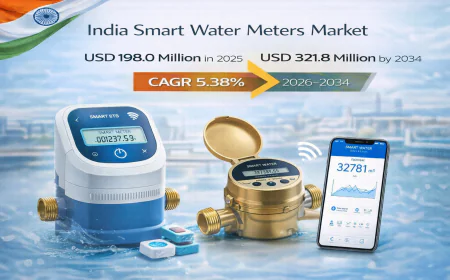 India Smart Water Meters Market 2026–2034: Smart City Projects, Utility Digitization & Infrastructure Investments