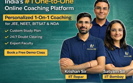 Divine JEE - Personalized One-To-One Coaching For JEE Success