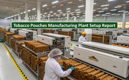 Tobacco Pouches Manufacturing Plant Project Report 2026: Cost Structure, and Industry Outlook