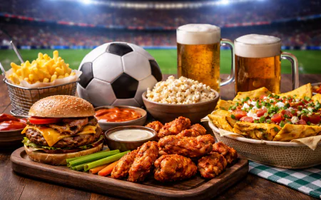 Football Club Menu: Complete Guide to Food & Beverage Options