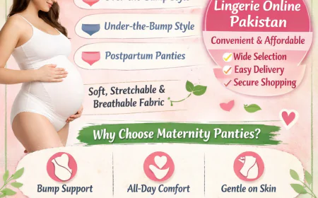 Maternity Panties in Pakistan – Comfort, Care, and Confidence for Every Mother 