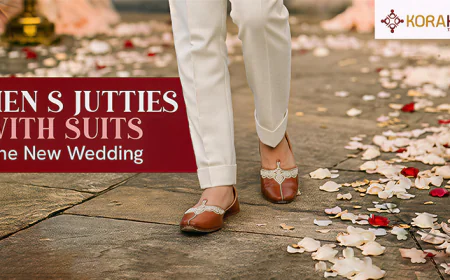 Men’s Jutties with Suits: The New Wedding Trend Redefining Groom Style   