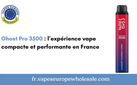 Ghost Pro 3500 : l’expérience vape compacte et performante en France