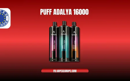 Puff Adalya 16000 : Une Nouvelle Génération de Vape Jetable Haute Performance