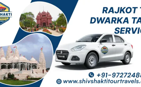 Rajkot to Dwarka Cab Service – Smooth Journey to Dwarkadhish