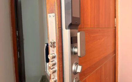 Digital Door Lock Installation for Modern Home Security