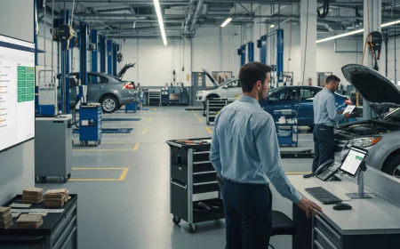 What Happens When a Garage Switches to Digital Job Tracking