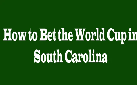 How to Bet the World Cup in South Carolina: 5 Perspectives for Fans