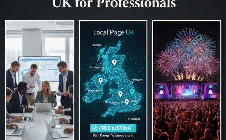 Free Event Management Listing UK for Professionals