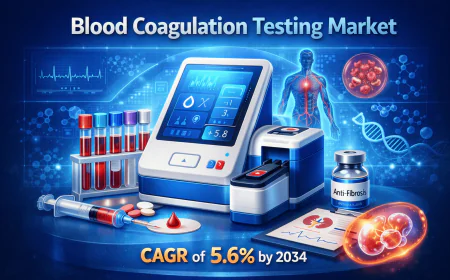 Blood Coagulation Testing Market to Grow at 5.6% CAGR by 2034