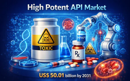 High Potent API Market to Reach US$ 50.01 Billion by 2031