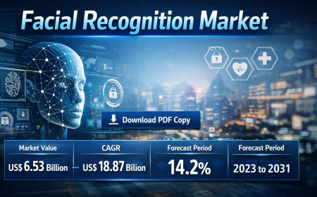 Facial Recognition Market Growth to US$ 18.87 Billion by 2031: Future Trends and Insights