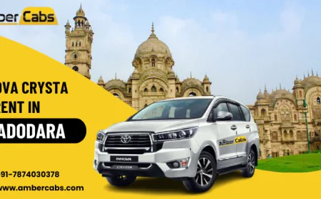 Innova Crysta on Rent in Vadodara – Explore Top Sightseeing Places in Comfort