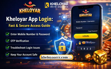 Kheloyar App Login: Fast & Secure Access Guide