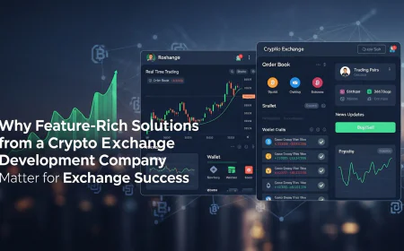 Why Feature-Rich Solutions from a Crypto Exchange Development Company Matter for Exchange Success